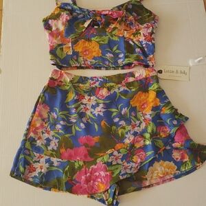 Lottie & Holly halter & short set medium